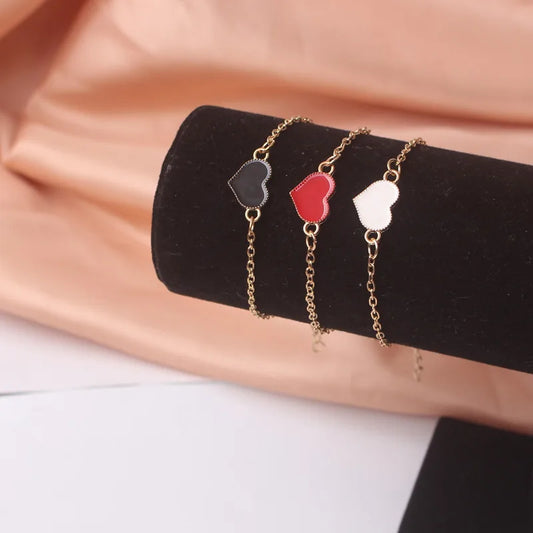 Korean Fashion Heart Bracelets
