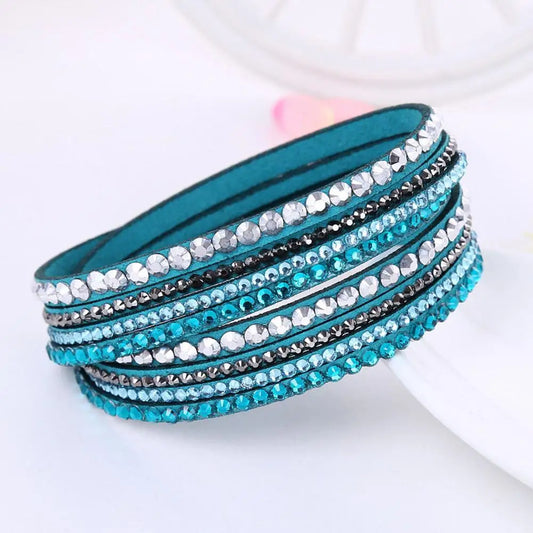 Korean Version Crystal Hand Bracelet